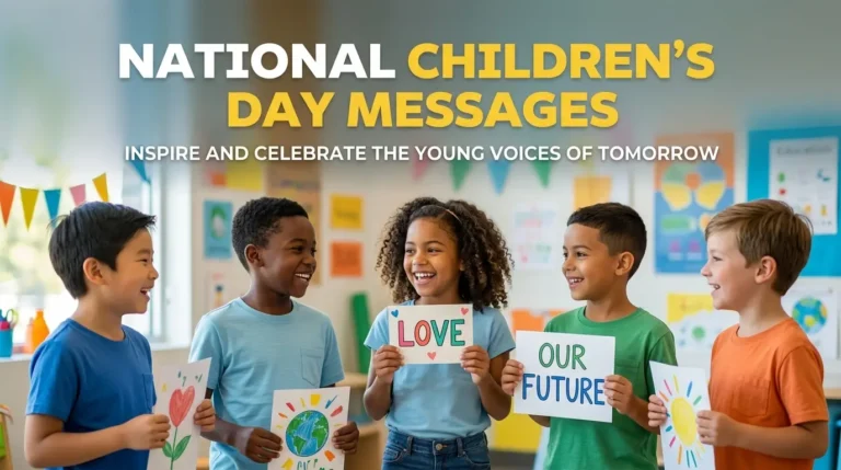 national children's day messages