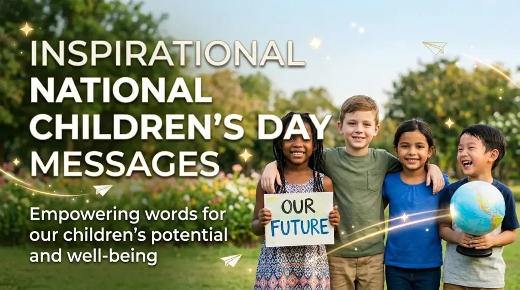 Inspirational National Children's Day Messages