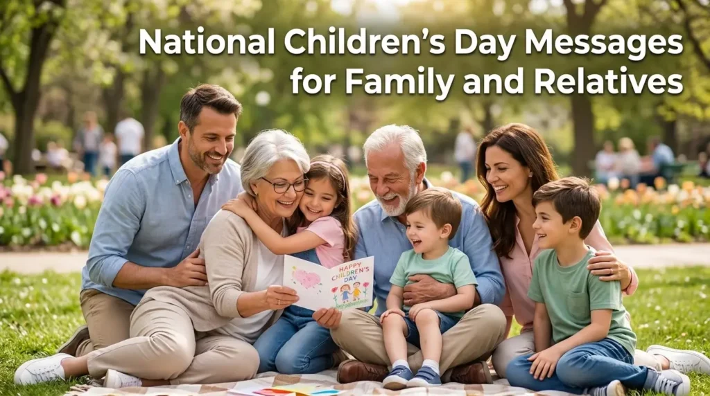 National Children's Day Messages for Family and Relatives