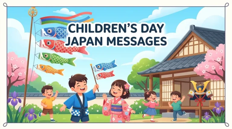 Children's Day Japan Messages