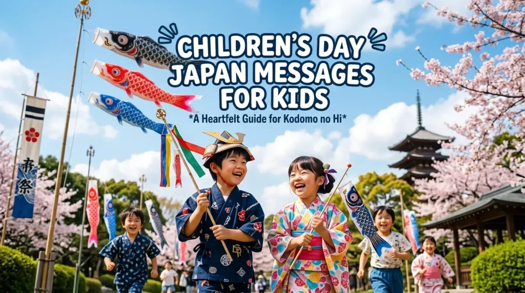 Children's Day Japan Messages for Kids