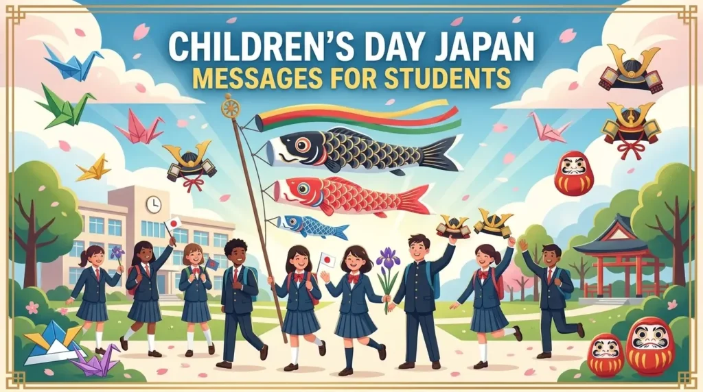 Children's Day Japan Messages for Students