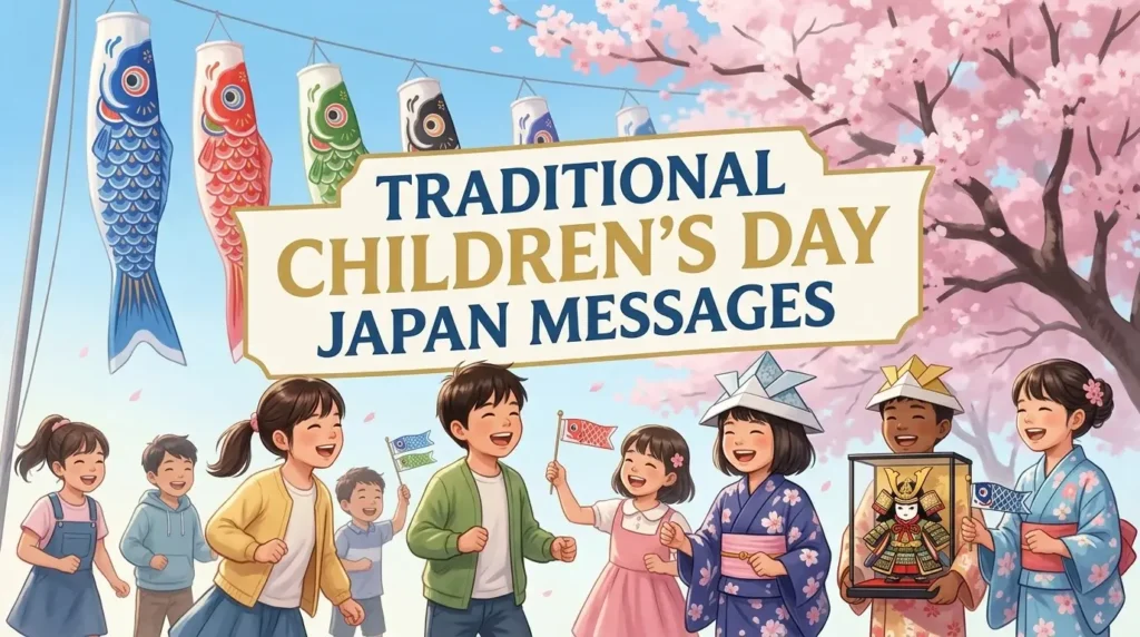 Traditional Children's Day Japan Messages