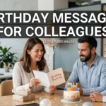 Birthday Messages for Colleagues