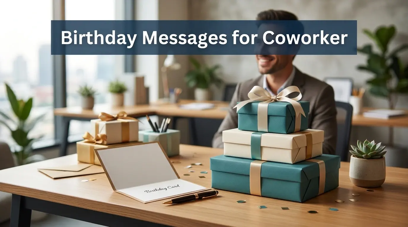 Birthday Messages for Coworker