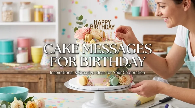 Cake Messages for Birthday