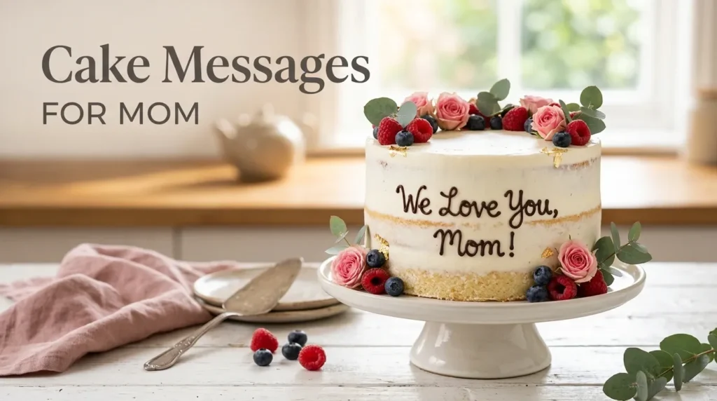 Cake Messages for Mom