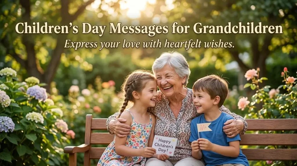Children's Day Messages for Grandchildren