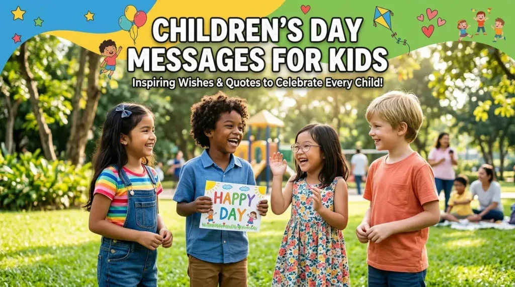Children's Day Messages for Kids