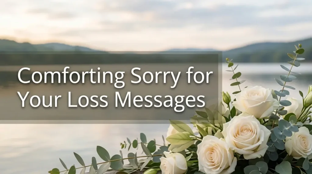 Comforting Sorry for Your Loss Messages