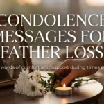 Condolence messages for father loss
