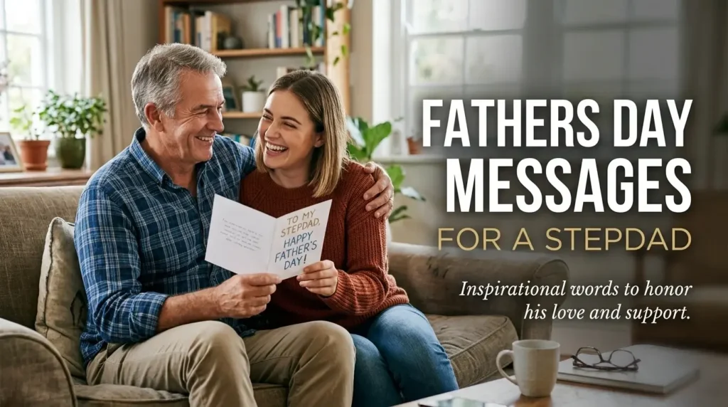 Fathers Day Messages for a Stepdad