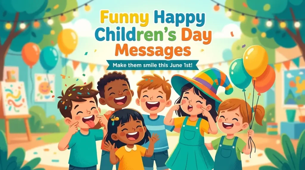 Funny Happy Children's Day Messages