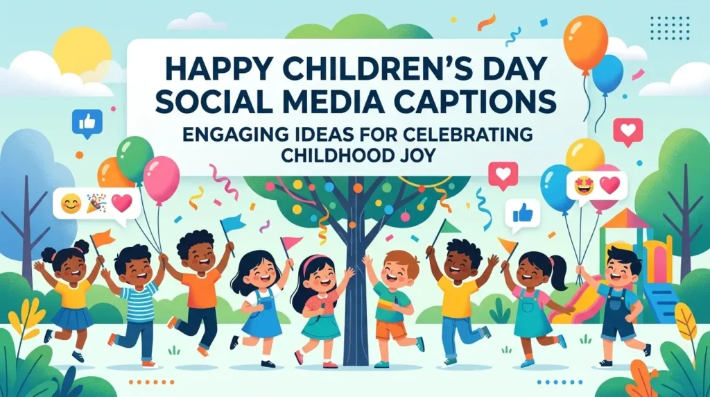 Happy Children's Day Social Media Captions