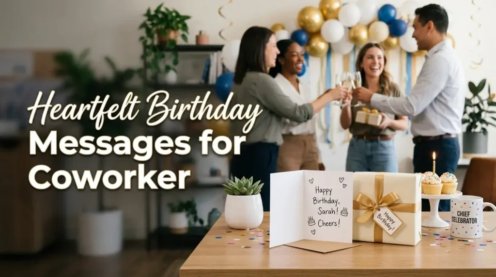 Heartfelt Birthday Messages for Coworker