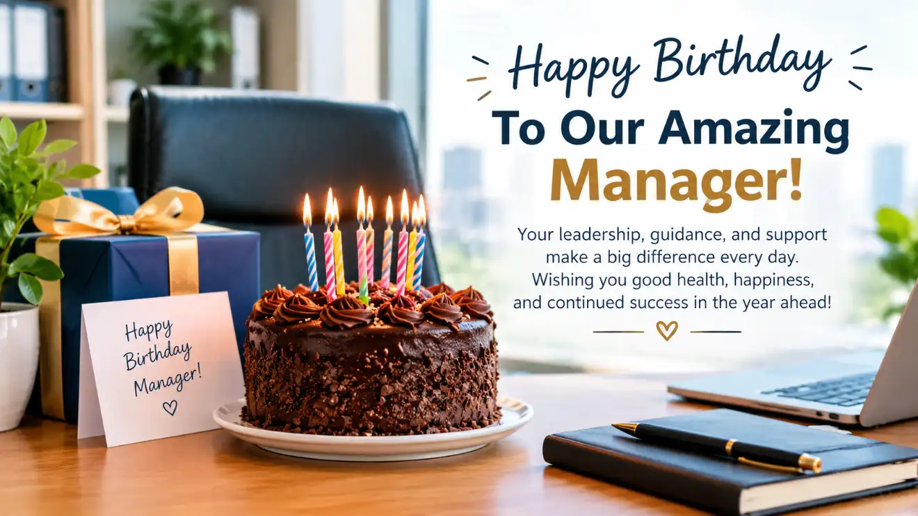 Birthday Messages for Manager