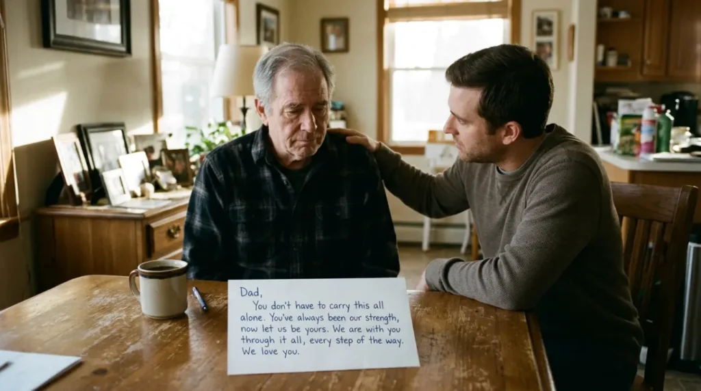 Comforting Messages for a Father Going Through a Hard Time