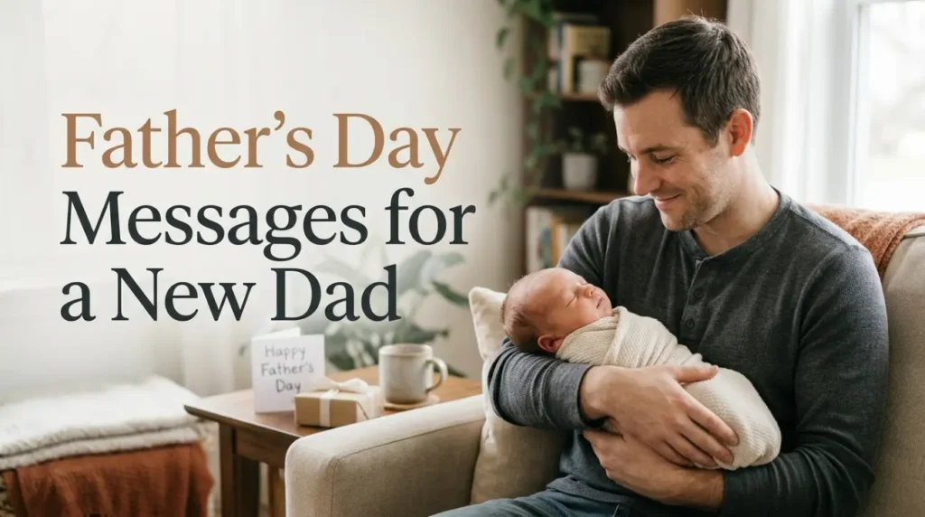 Father’s Day Messages for a New Dad