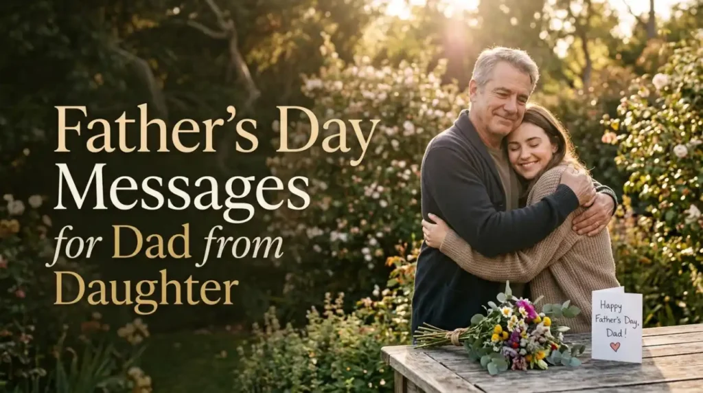 Father’s Day Messages for Dad from Daughter
