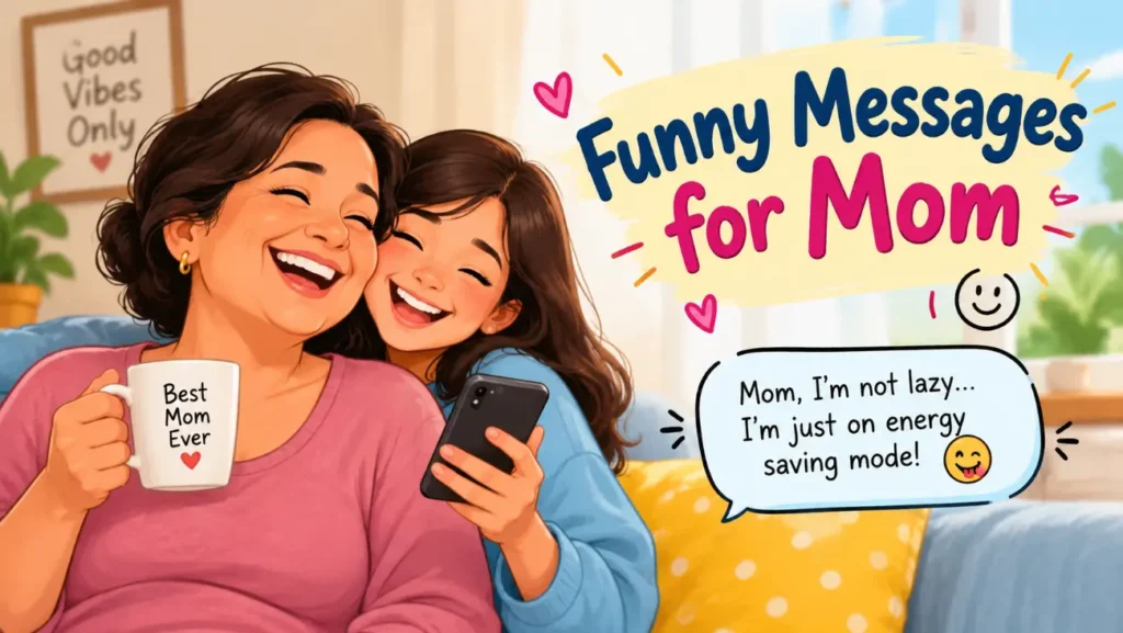 Funny Messages for Mom