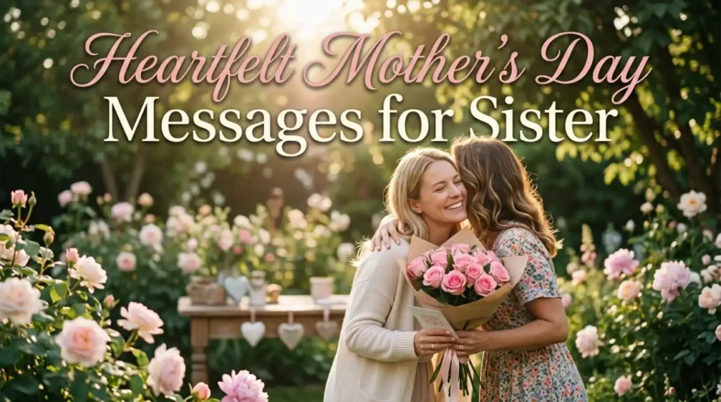 Heartfelt Mother’s Day Messages for Sister