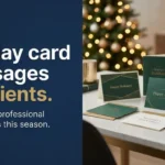 Holiday card messages for clients