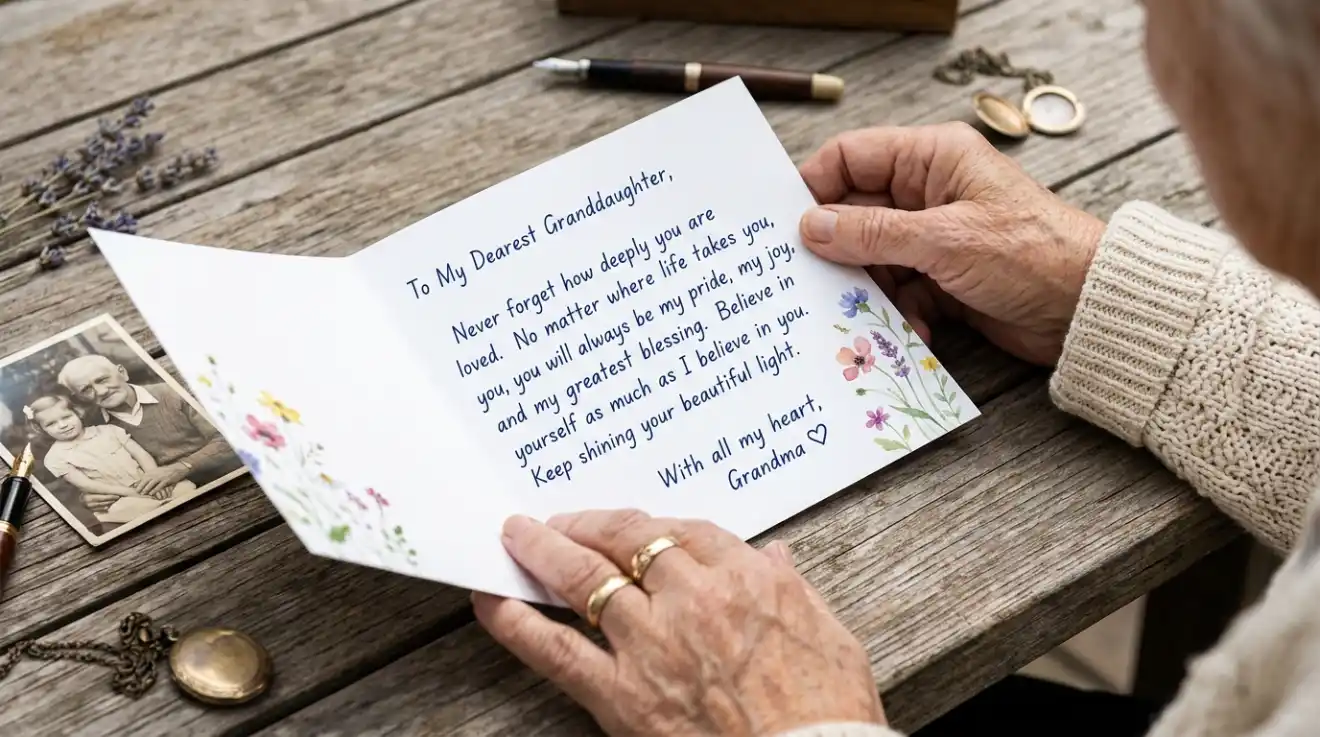 Messages for Granddaughter
