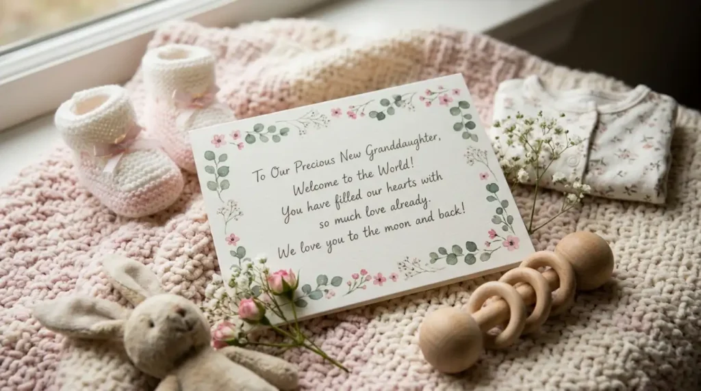 Messages for New Granddaughter