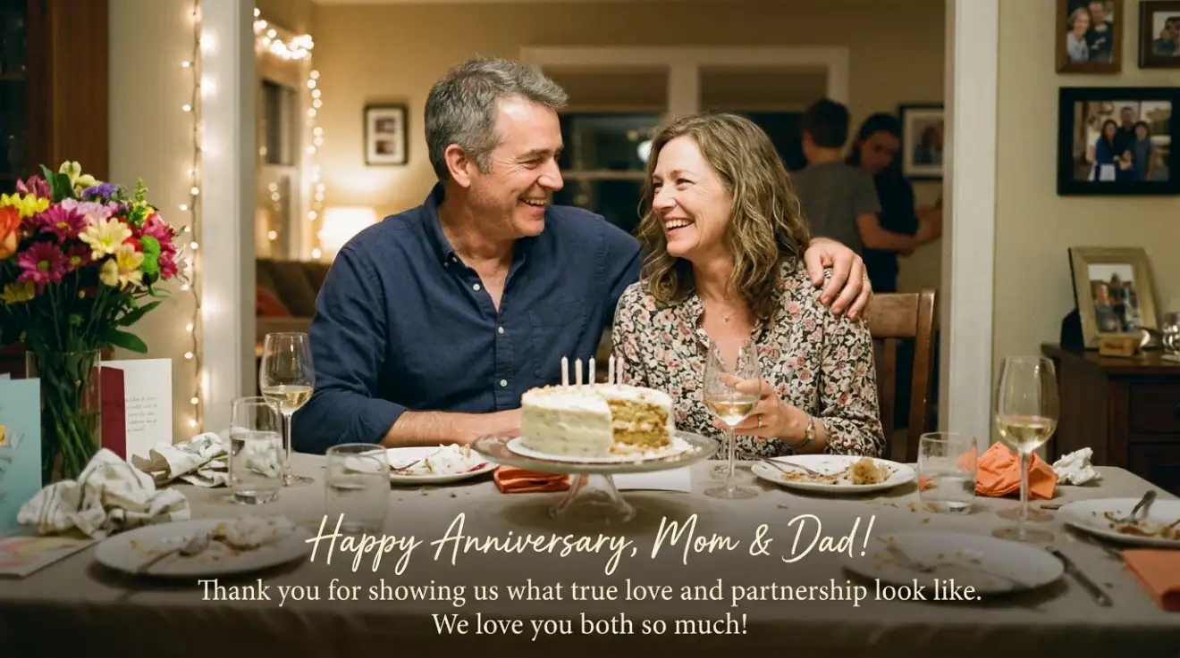 Messages for Parents Anniversary