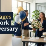 Messages for Work Anniversary