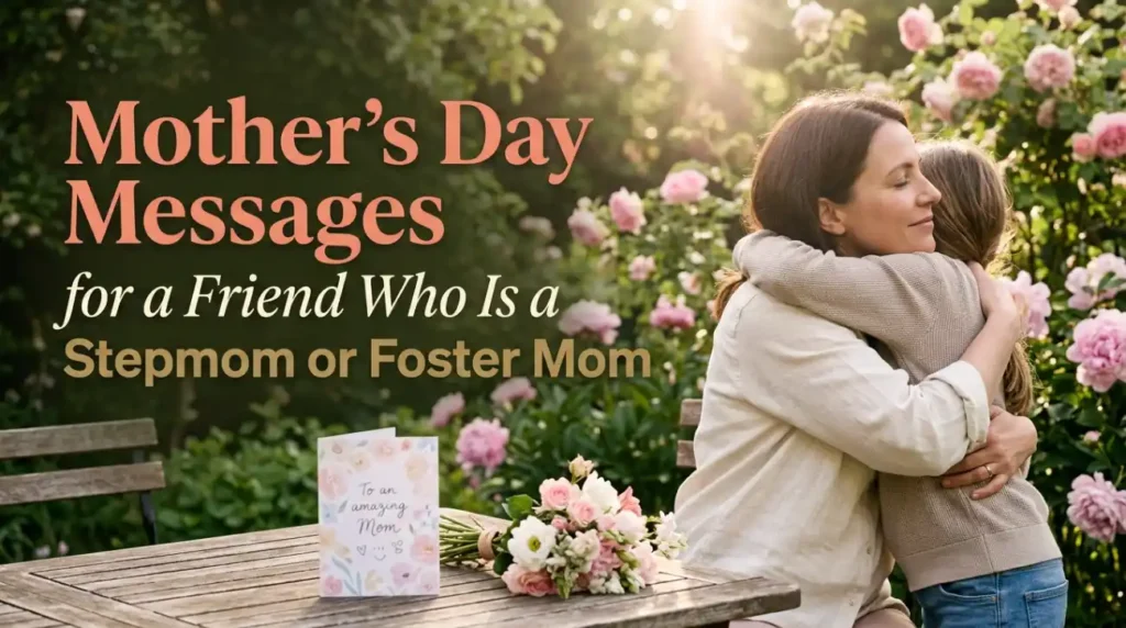 Mother’s Day Messages for a Friend Who Is a Stepmom or Foster Mom
