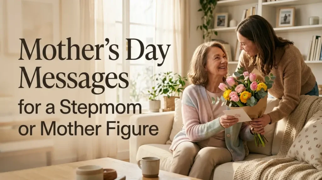 Mother’s Day Messages for a Stepmom or Mother Figure