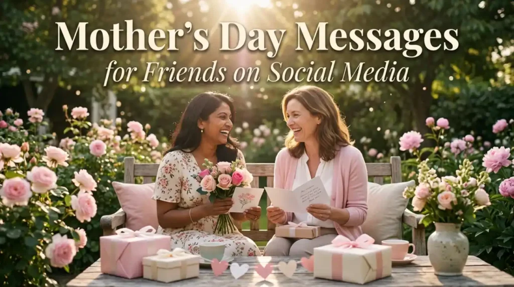 Mother’s Day Messages for Friends on Social Media