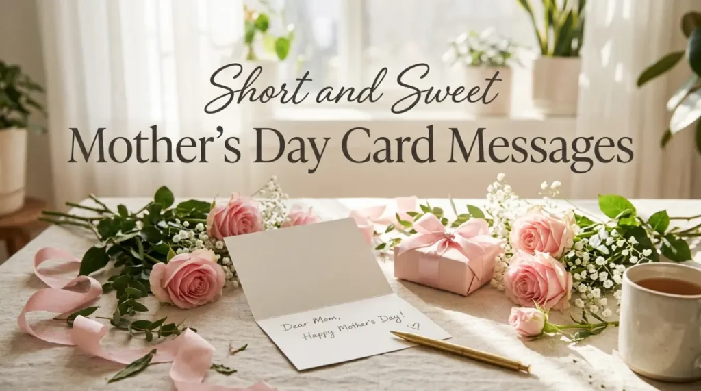 Short and Sweet Mother’s Day Card Messages