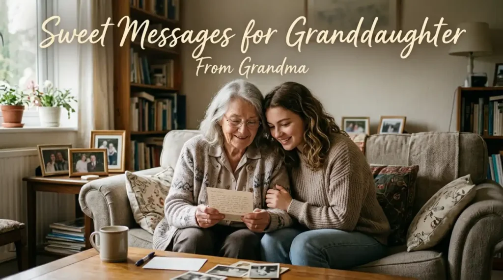 Sweet Messages for Granddaughter From Grandma
