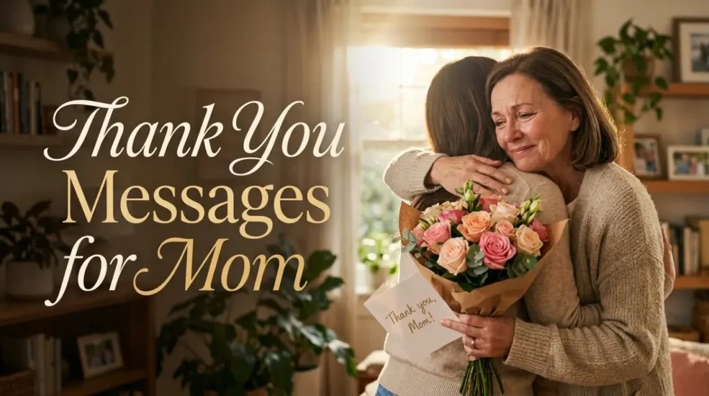 Thank You Messages for Mom
